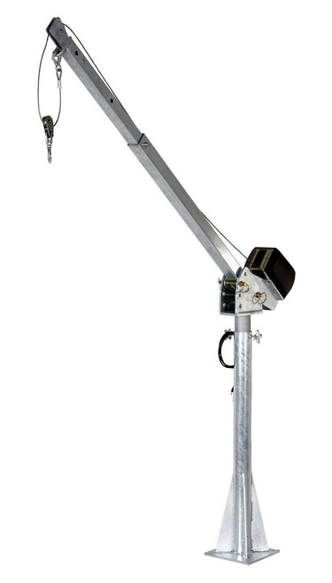 AC POWERED JIB CRANE 2K 4-7 FT BOOM GALV - Model WTJ204ACGAL